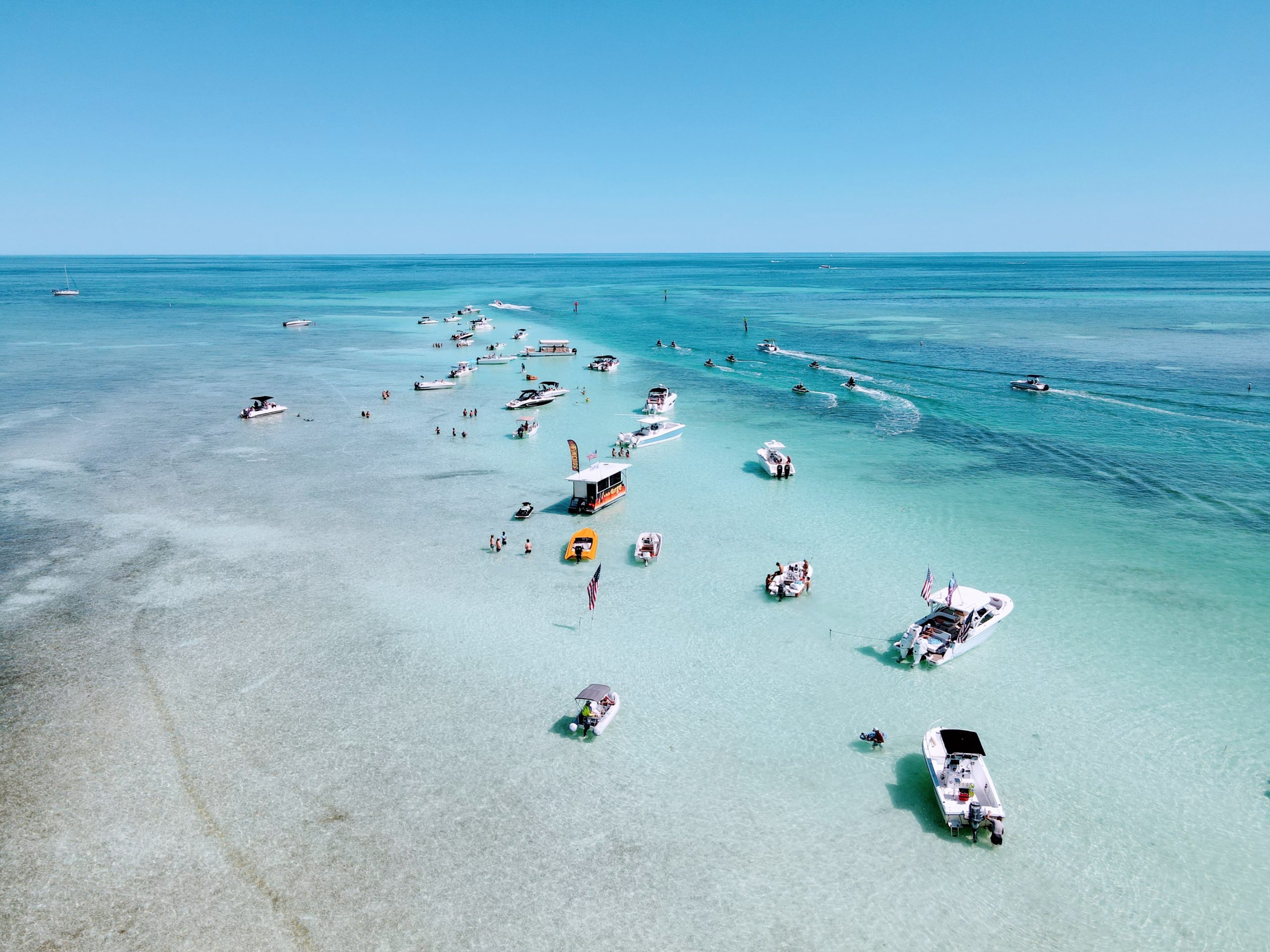 Islamorada Sandbar with White Noise Charters